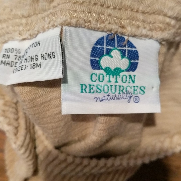 Boys corduroy overalls with embroidered tools - Picture 4 of 7